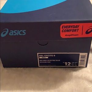 Brand new in box, ASICS size 12